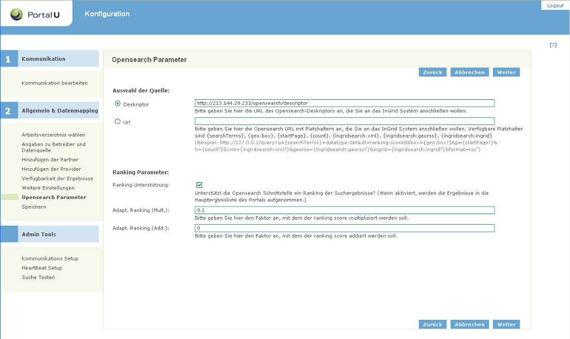 Opensearch Konfiguration Opensearch Konfiguration